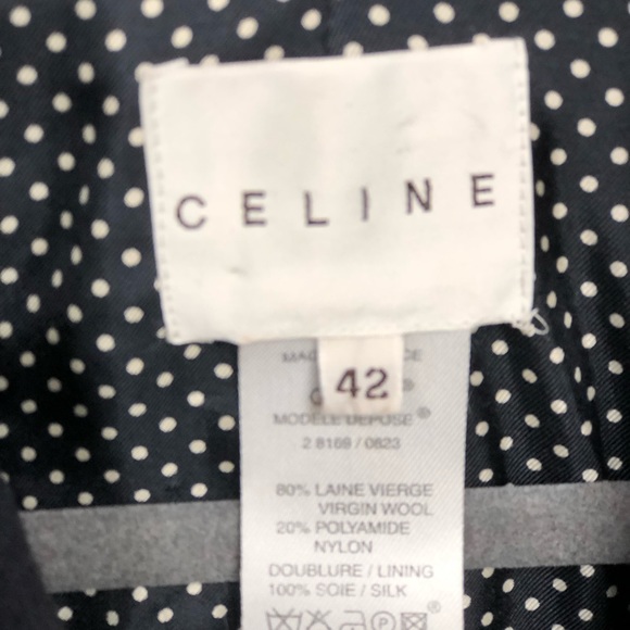 Vintage Celine Coat with Gold Trim - Picture 9 of 9